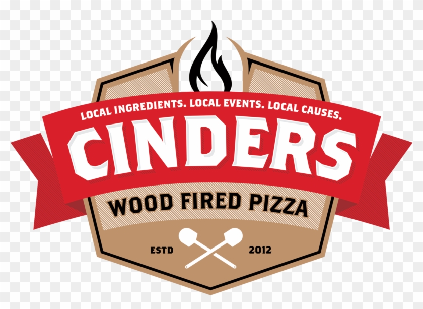 Cinders Wood Fired Pizza - Wood Fired Pizza Logo #755388