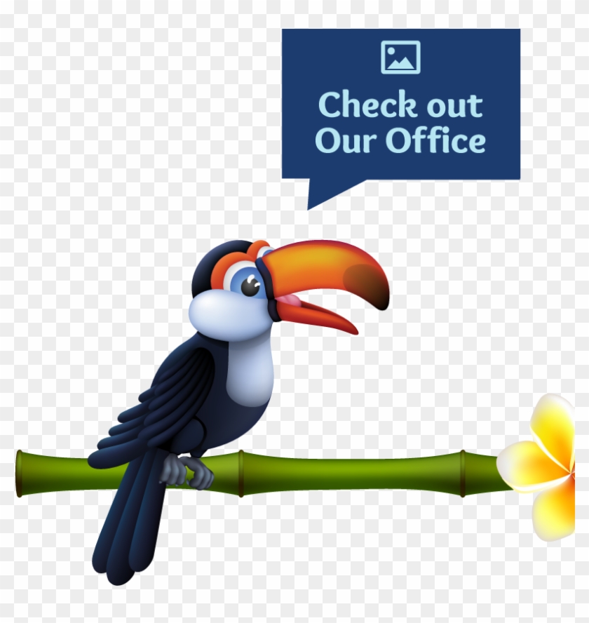 Photos Of Office Button - Toucan #755482
