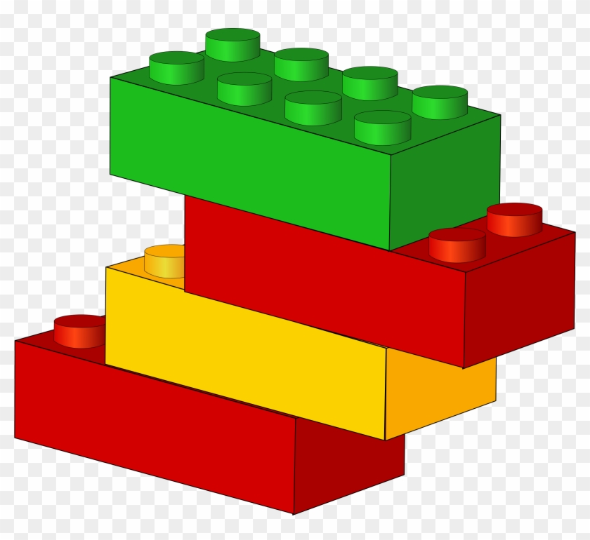 Lego Clip Art - Lego Pieces Clip Art #755563
