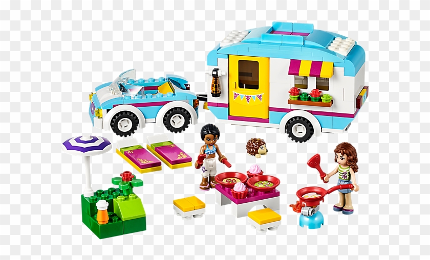 Lego® Friends Summer Caravan With Opening Roof, 2 Mini-doll - Lego Friends 41034 Summer Caravan #755572