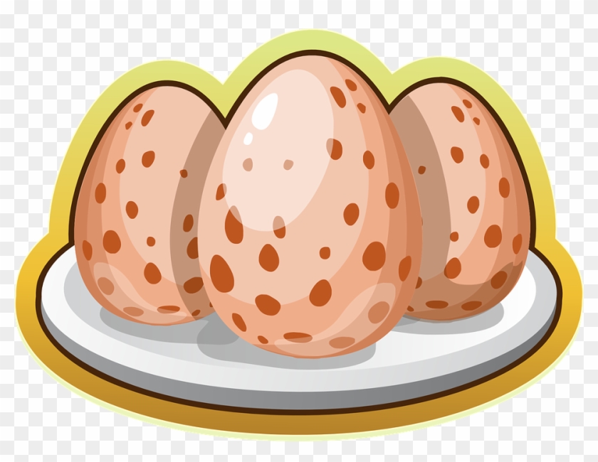 Holiday Food Cliparts 24, - Quail Egg Cartoon Png #755607