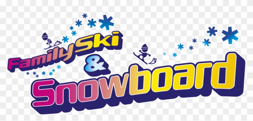 Family Ski And Snowboard Logo By Ringostarr39 - Snow #755608