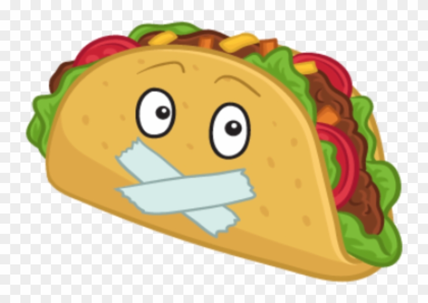 The Wanted Taco Catering - Sad Taco Cartoon #755653