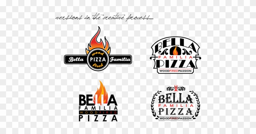 Their Mobile Wood Fired Pizza Company - Fire Pizza Logo #755752