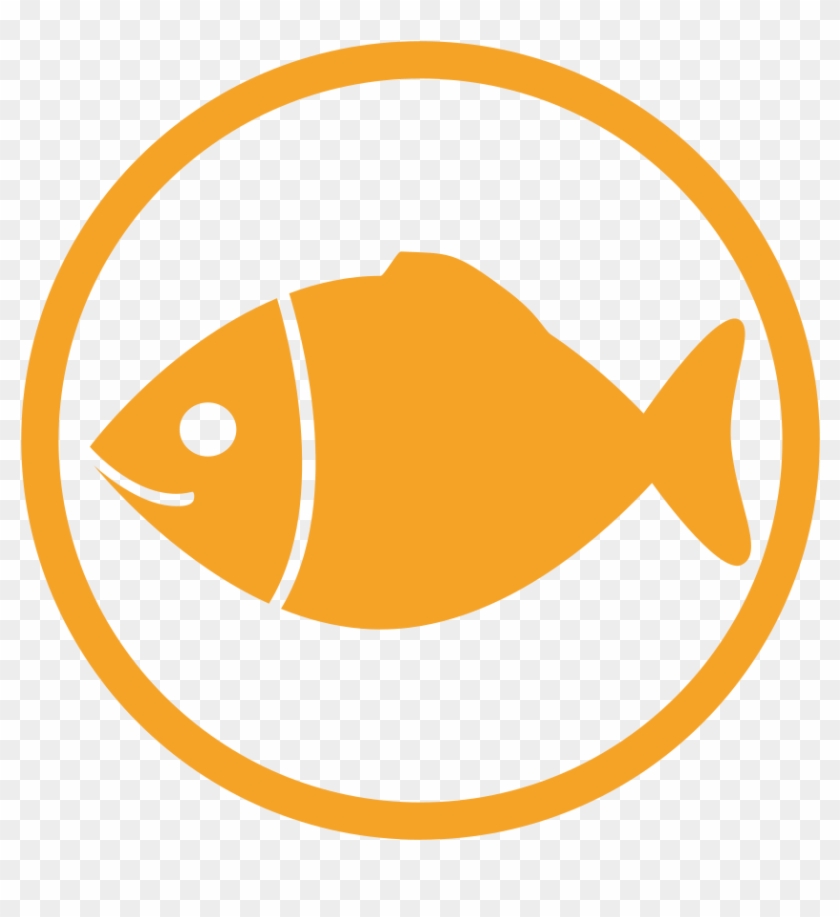 Fish Allergy Amber Icon - Icon #755779