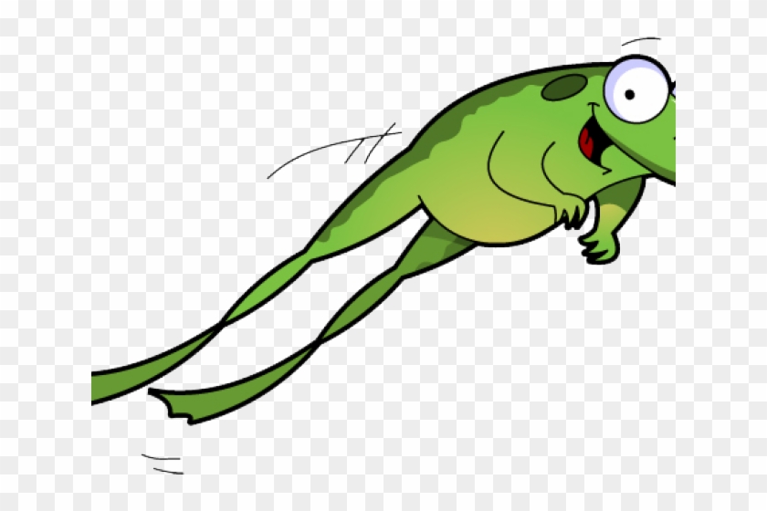 Frog Leaping Cliparts - Clip Art Frog Jump #755784