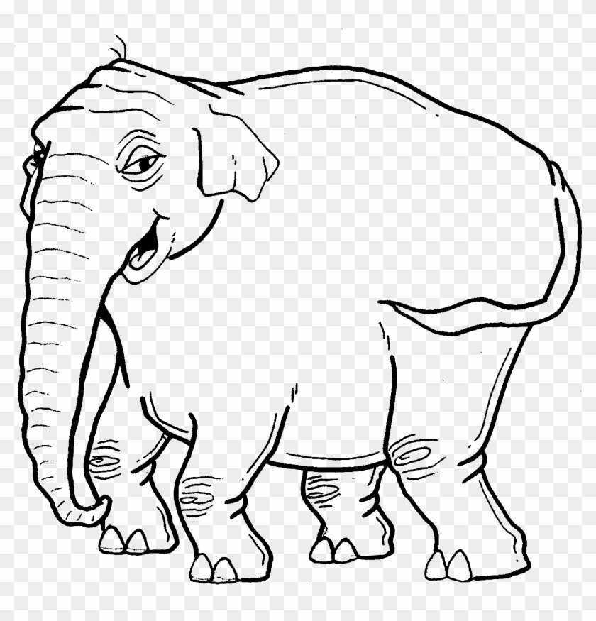 So, The Loose Wrinkled Skin Of An Elephant Gives It - Indian Elephant #755832