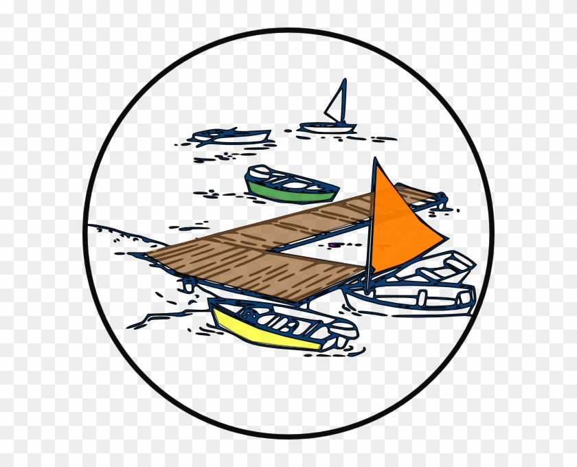 Boat And Dock Clipart #755839