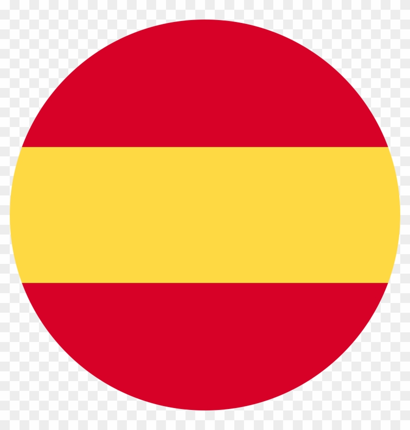 Big Image - Spanish Flag Round Png #755852