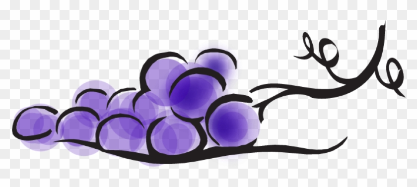 Wine Grape Clip Art - Grape Cartoon Png #755856
