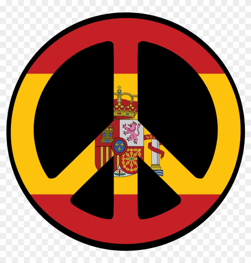 Spain Peace Symbol Flag - Coat Of Arms Of Spain #755900