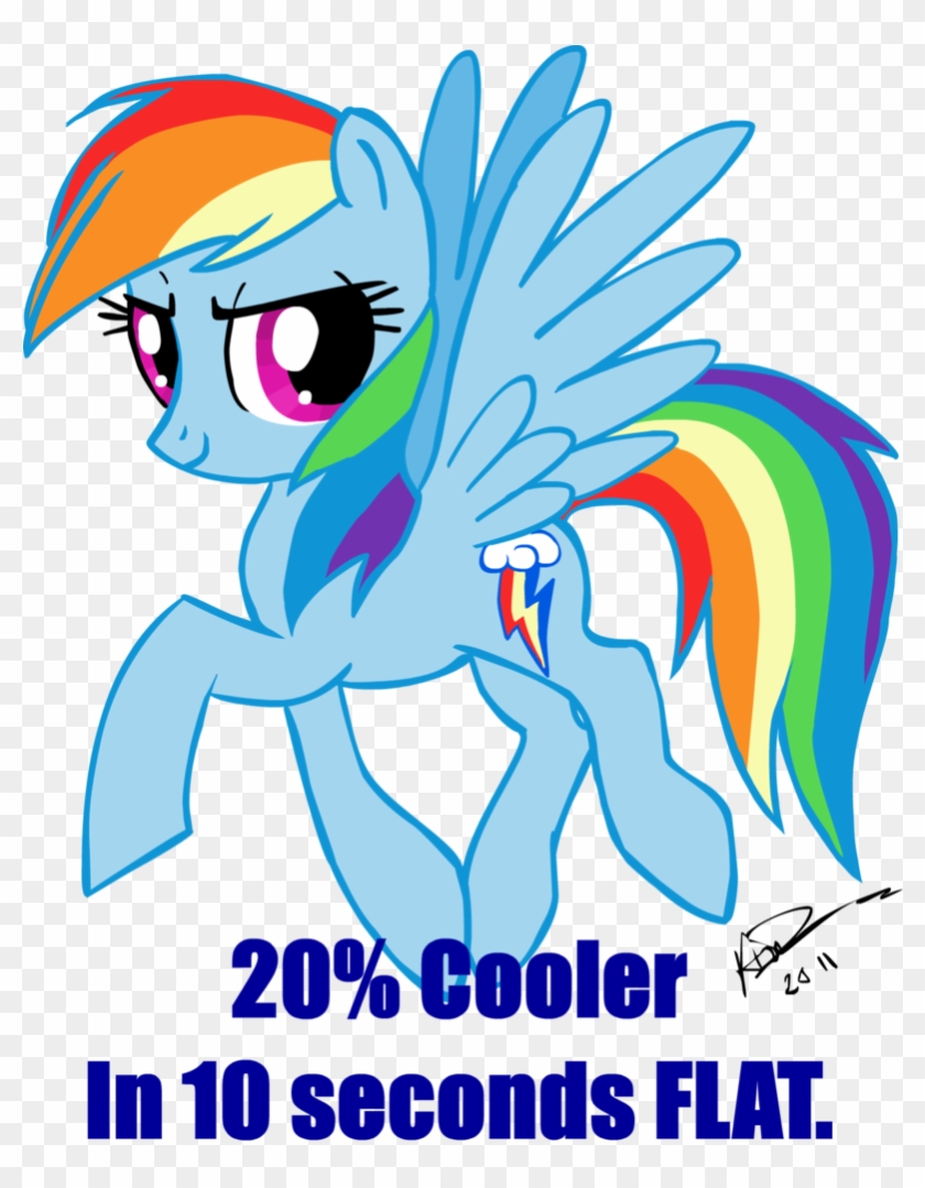 20 Percent Cooler Rainbow Dash By Omg-chibi - Rainbow Dash 20 Cooler #756169