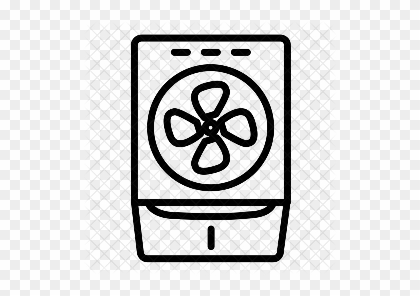 Air Icon - Air Cooler Clip Art Gif #756180