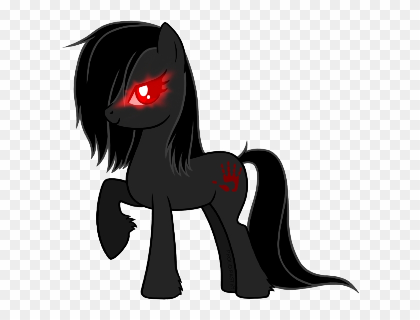 Ponified, Red Eyes, Safe, Shadowmere, Skyrim, The Elder - My Little Pony Dark #756356