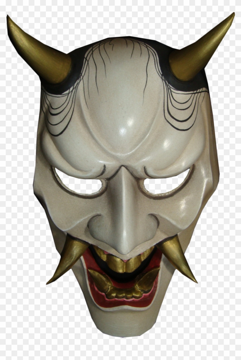 Oni Mask By Kungfufrogmma - Transparent Demon Mask #756421