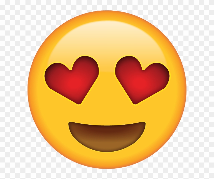 Emoji - Heart Eyes Emoji Png #756647