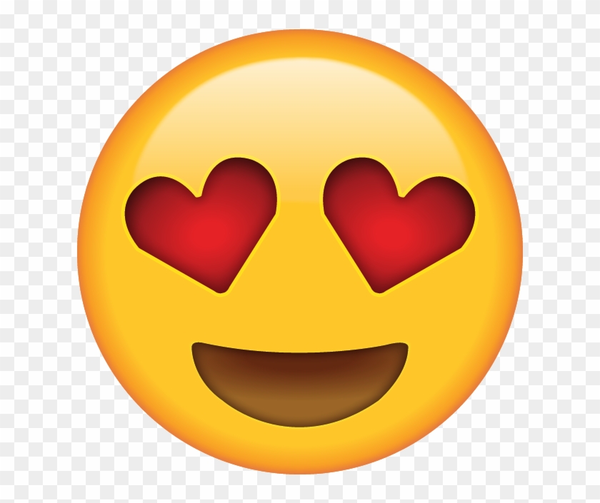 Emoji - Heart Eyes Emoji Png #756647