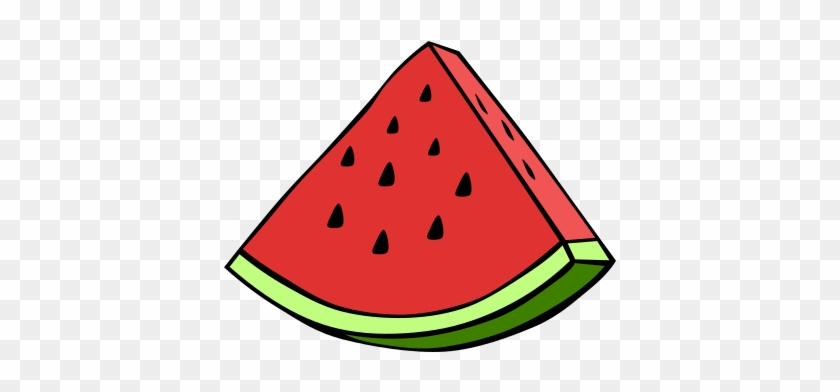 Coolest Watermelon Slice Clipart Watermelon Wedge Food - Watermelon Png #756789