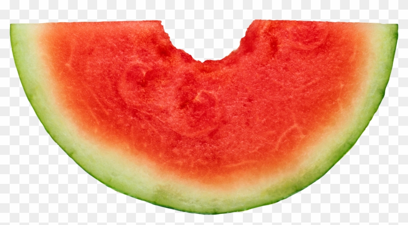 Seedless Watermelon Slice Clipart - Watermelon Transparent Png #756809