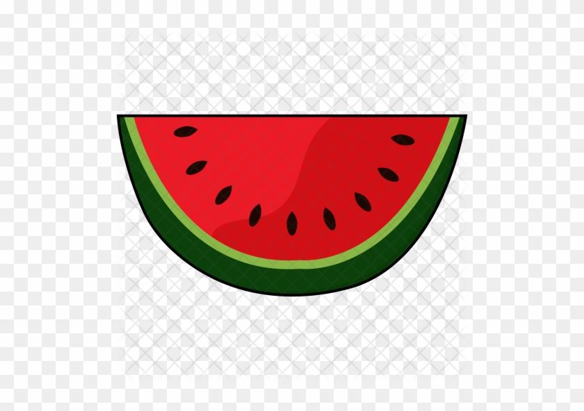 Watermelon Icon - Slice Watermelon #756825