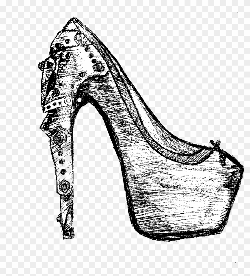Running - Shoes - Drawing - Gab Mesina #756837