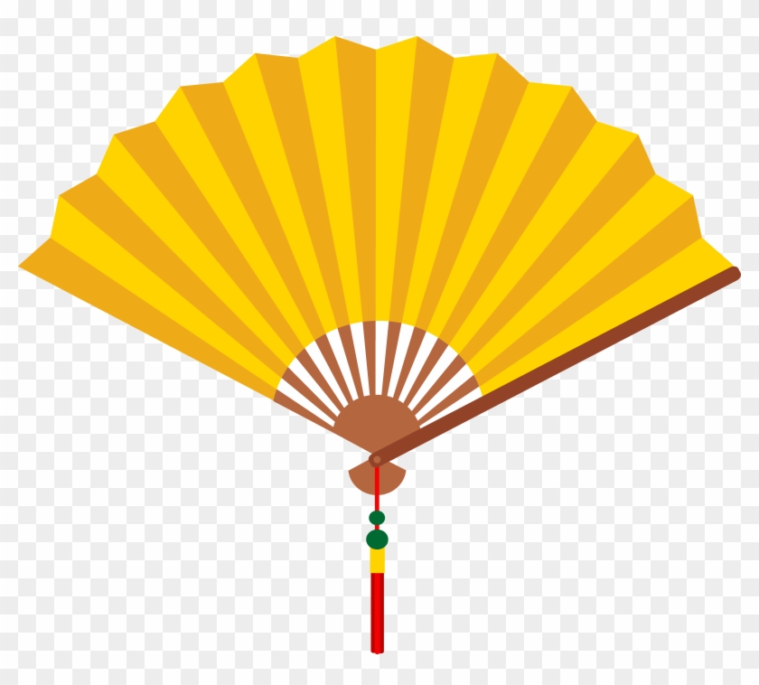 Chinese Clip Art - Hand Fan Cartoon - Free Transparent PNG Clipart Images  Download