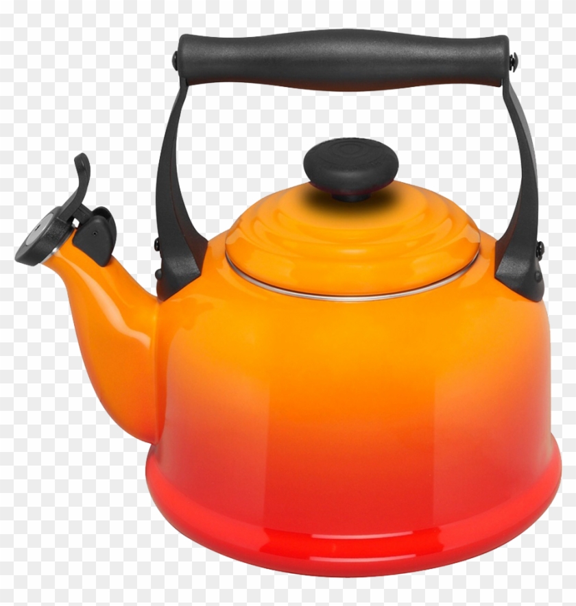 Kettle Png Clipart - Le Creuset Traditional Kettle With Whistle, 2.1 L - #756904