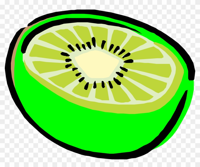 Kiwifruit Drawing Clip Art - Kiwi Clip Art #756919