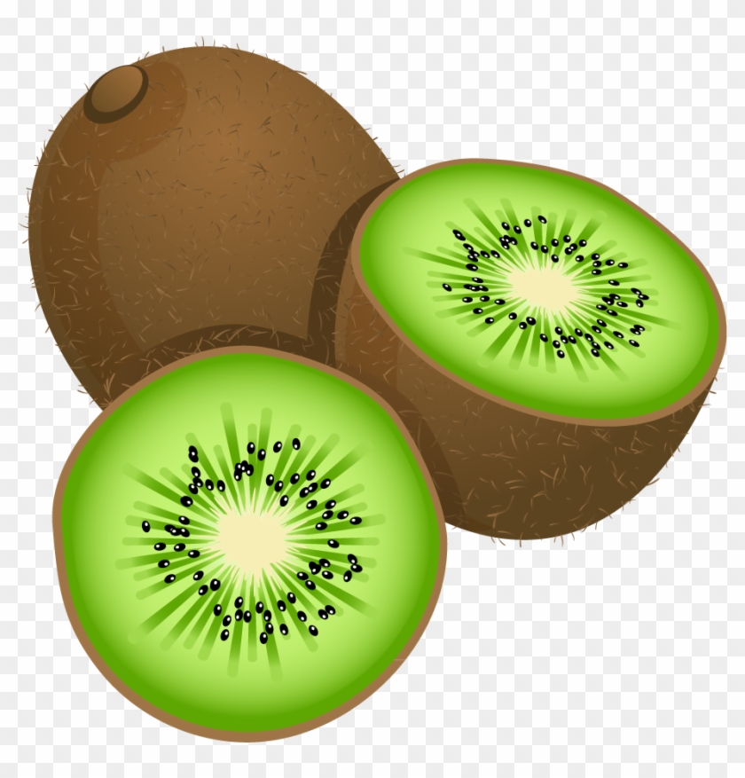 Kiwifruit Clip Art - Kiwifruit Clip Art #757004