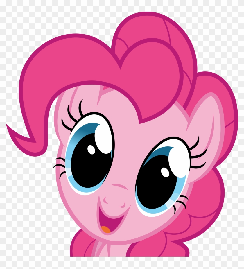Vector - Pinkie Pie Cute Face #756973