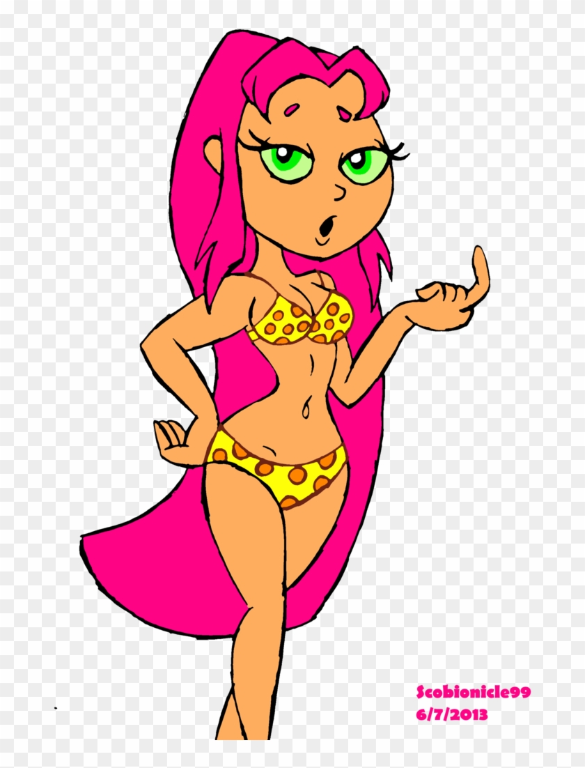 Bikini Starfire Go By Sb99stuff - Cartoon #757001