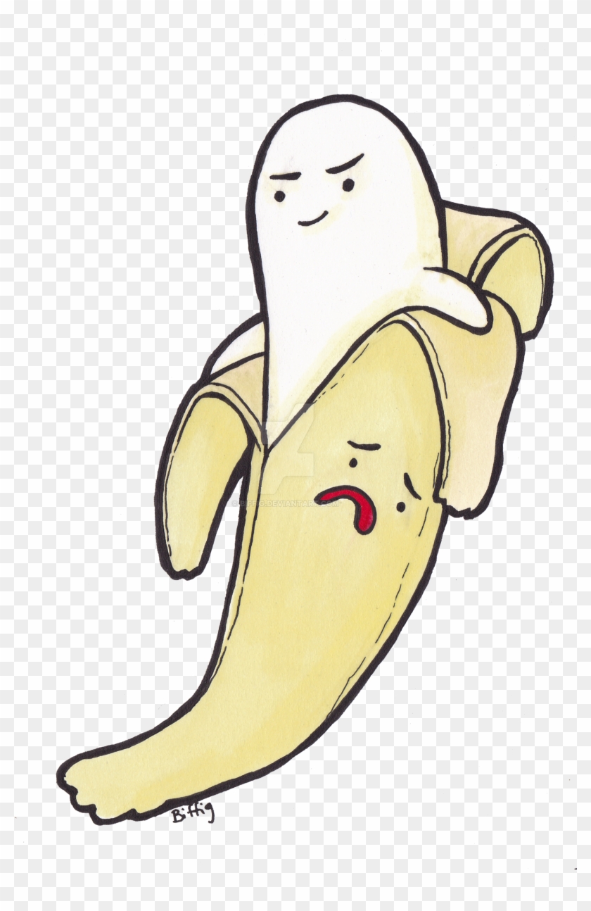 Banana Ghost By Biffig Banana Ghost By Biffig - Cartoon #757045
