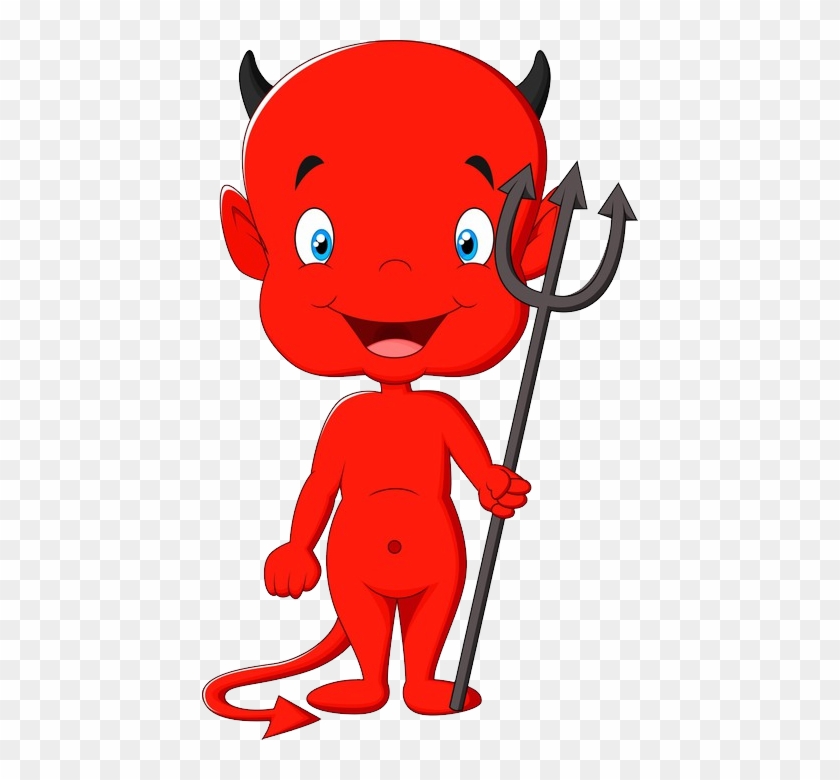 Demon Png - Red Devils Cartoon #757050
