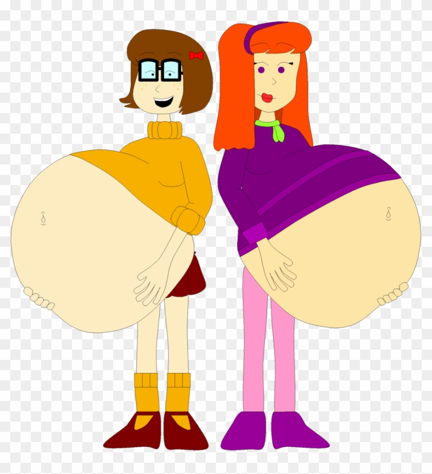 Velma Dinkley And Daphne Blake Big Buffet By Angry-signs - Daphne And Velma Fanart #757119