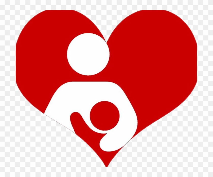 Breastfeeding Nursing Nursingmama Milkymomma Dairyqueen - Breastfeeding Logo Heart #757164