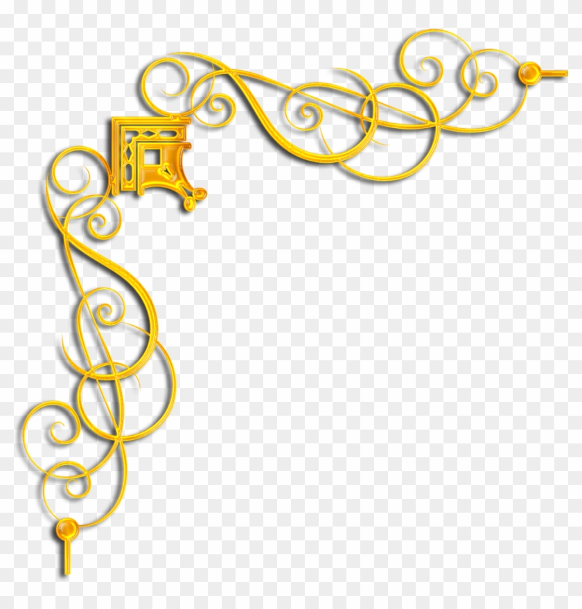 Cognac Keyk Popsy Gold Buffet Clip Art - Gold #757215