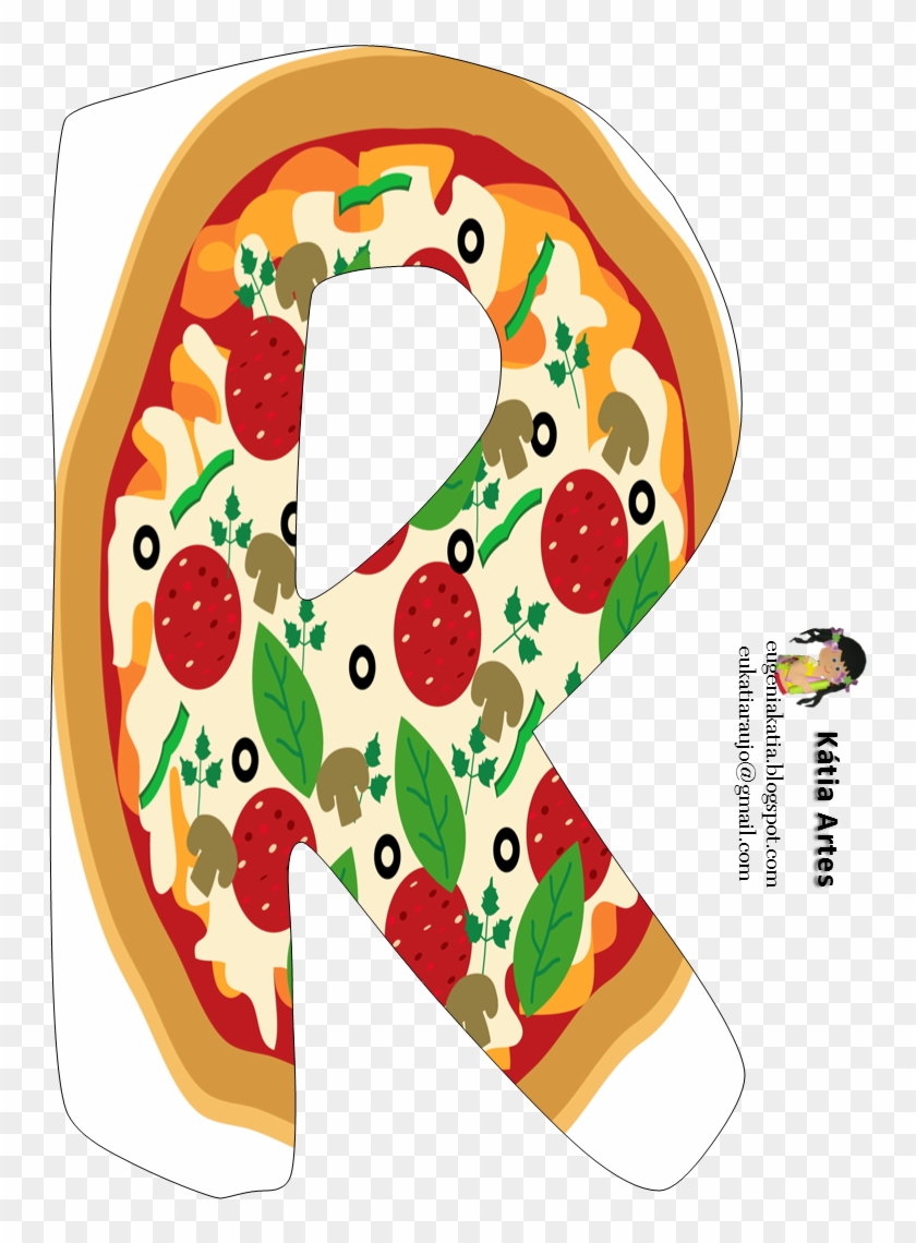 Alfabeto De Pizza - Pizza #757276