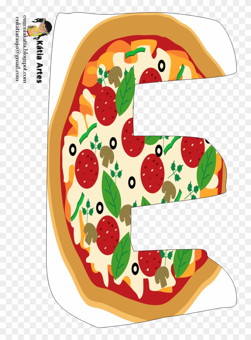 Alfabeto De Pizza - Alphabet #757290