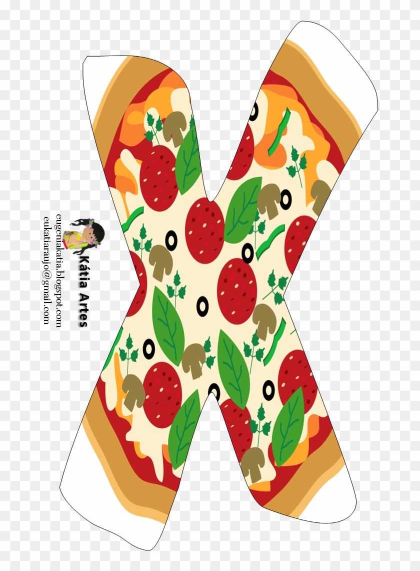 Alfabeto De Pizza - Pizza #757293