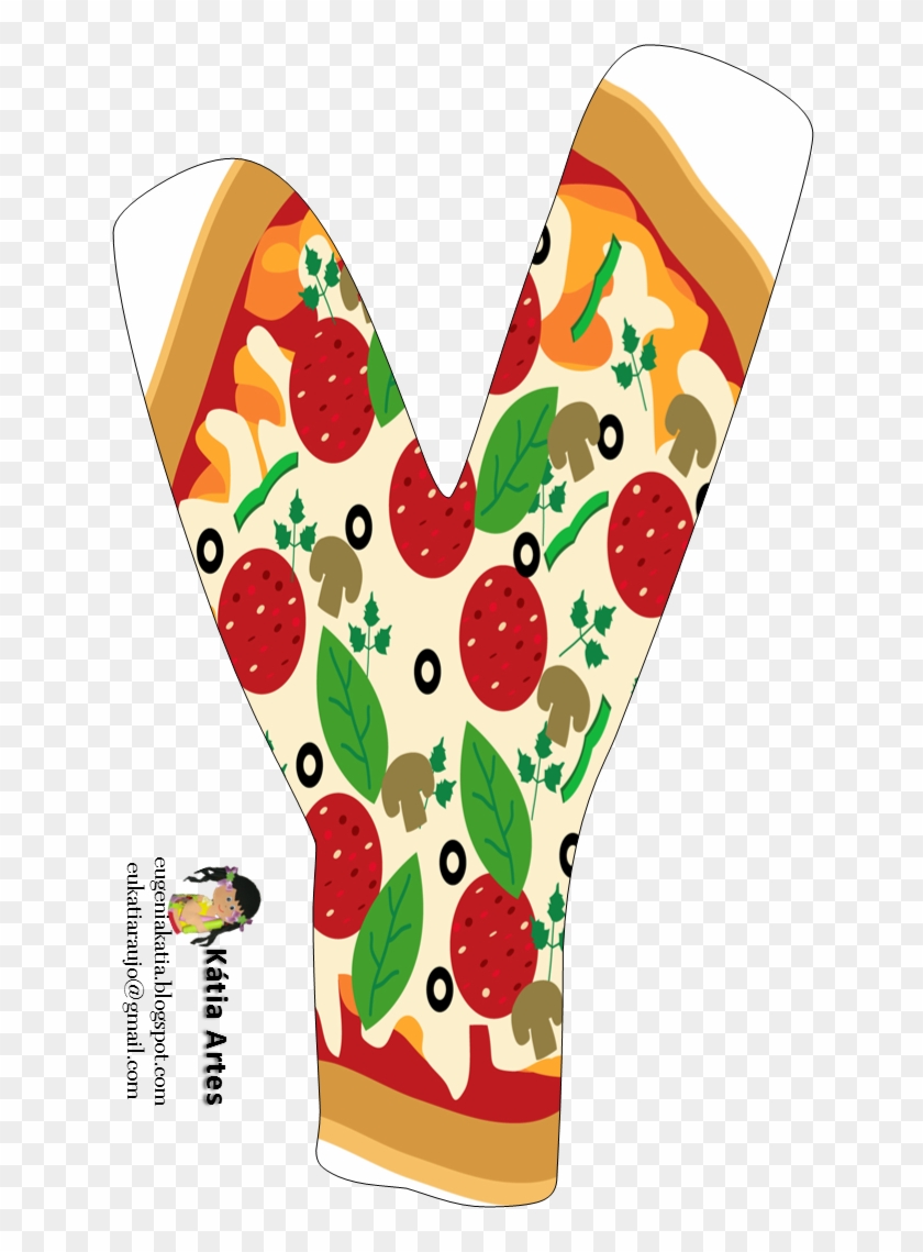 Alfabeto De Pizza - Pizza #757297