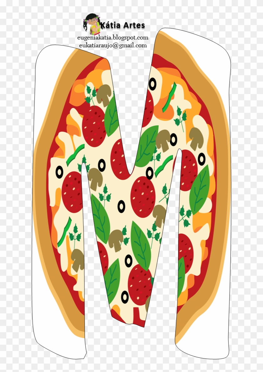 Alfabeto De Pizza - Pizza #757299