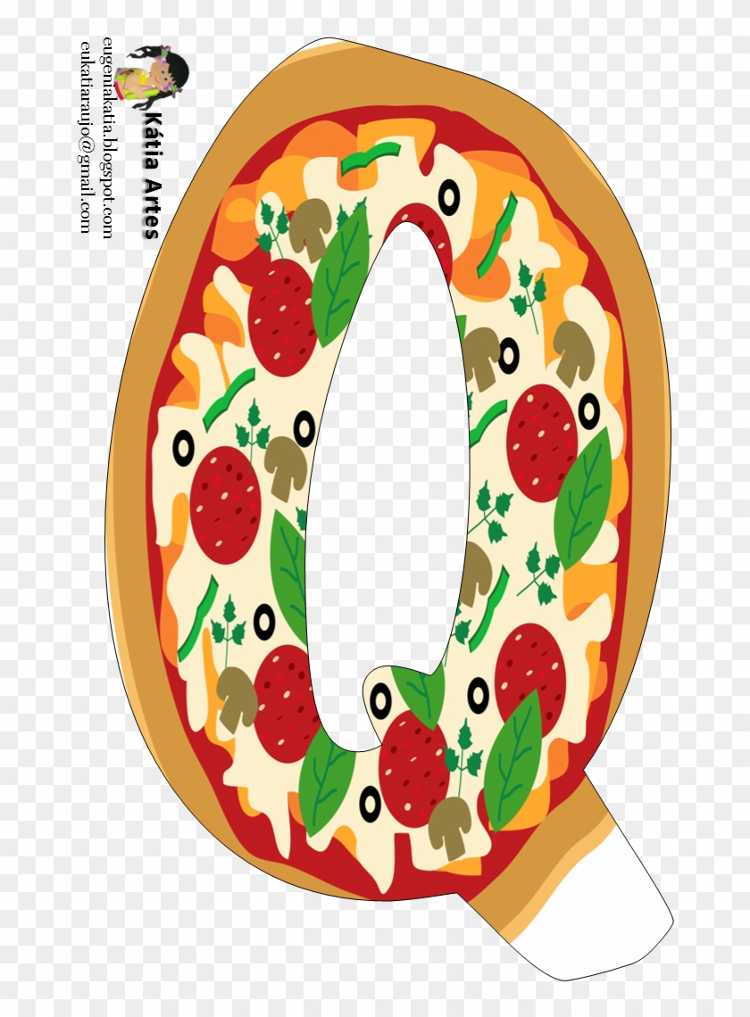 Alfabeto De Pizza - Alphabet #757303