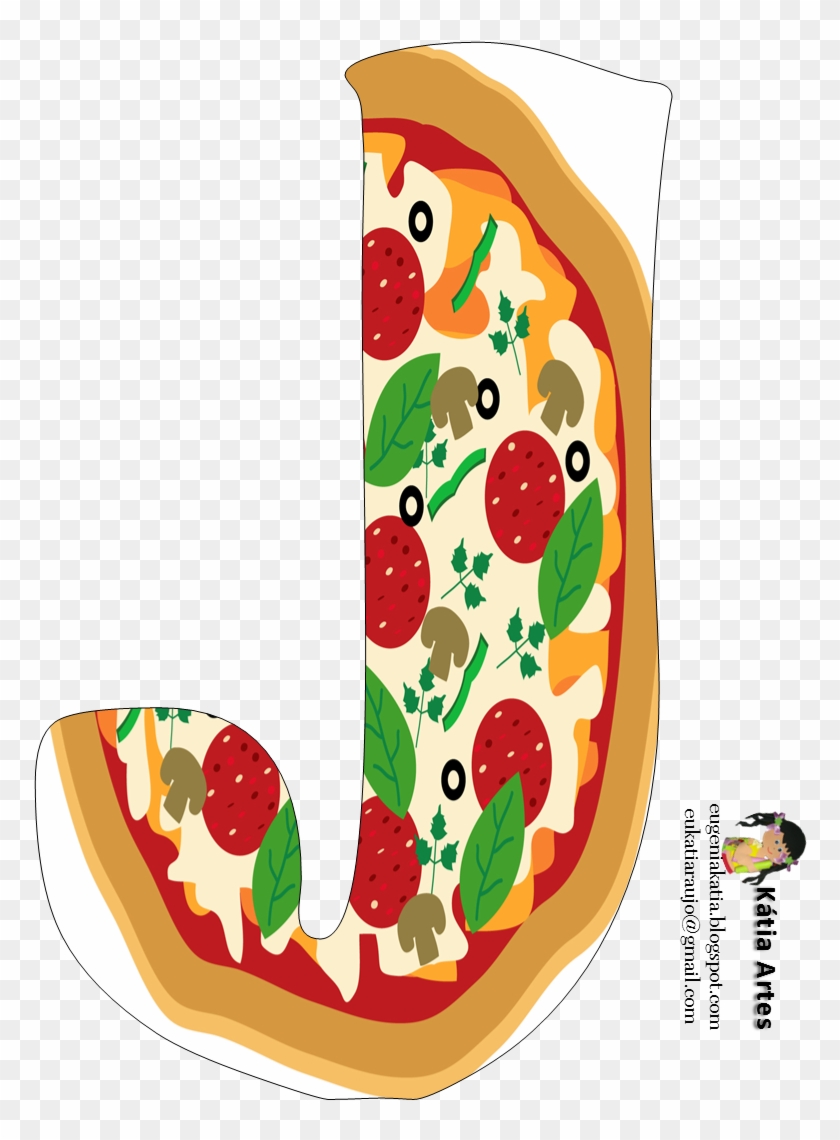 Alfabeto De Pizza - Alphabet #757306