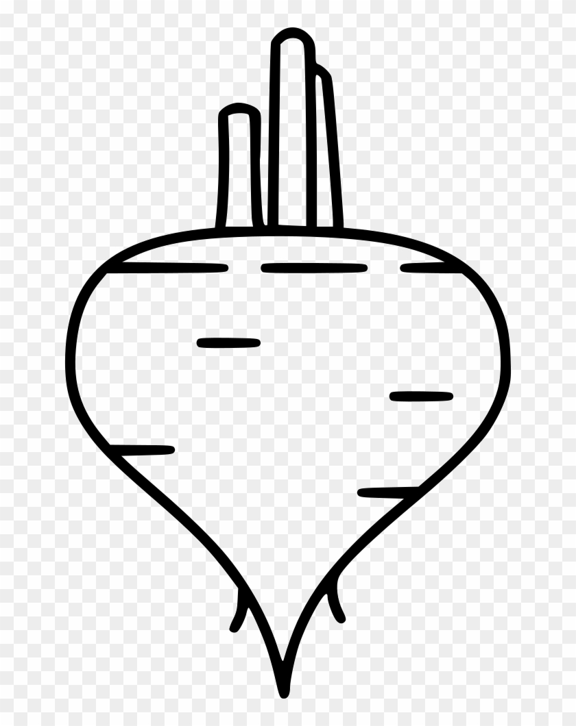 Beet Beetroot Turnip Comments - Line Art #757328