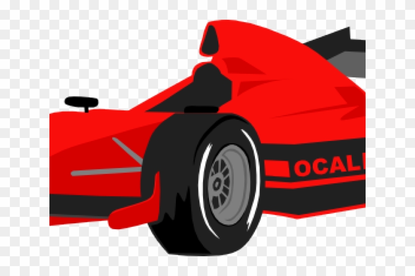 Formula 1 Clipart - Race Car Cartoon Png #757411