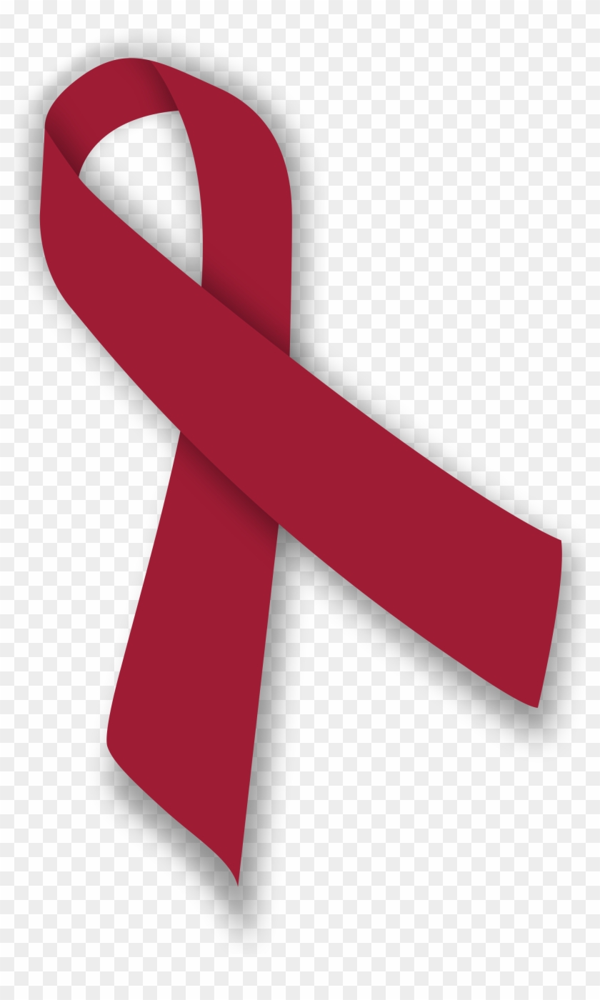 Cancer Ribbon Vector 13, - Brain Aneurysm Awareness Ribbon #757654