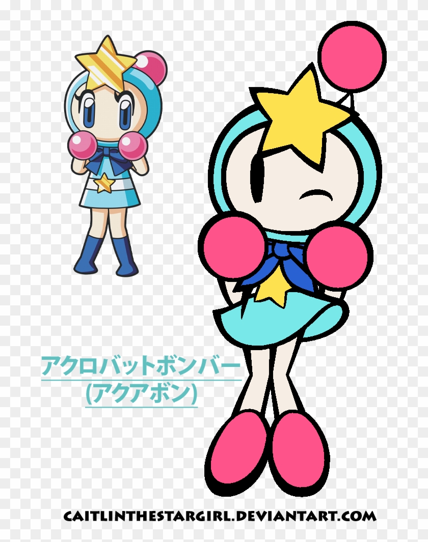 Acrobat Bomber Sbr Style By Caitlinthestargirl - Super Bomberman R Style #757696