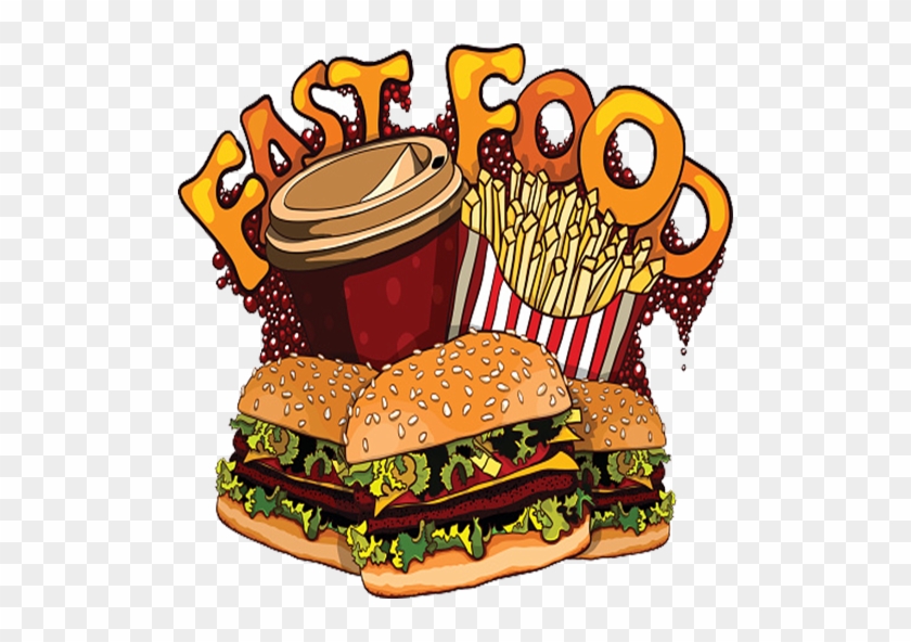 Fastfood - Fast Food Vingtage Clipart #757783
