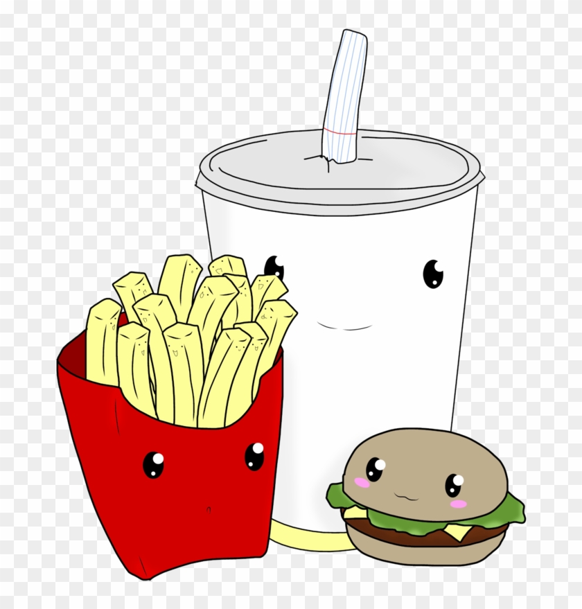 Chibi Fast Food By 1tomboy Chibi Fast Food By 1tomboy - Food Chibi Png #757788