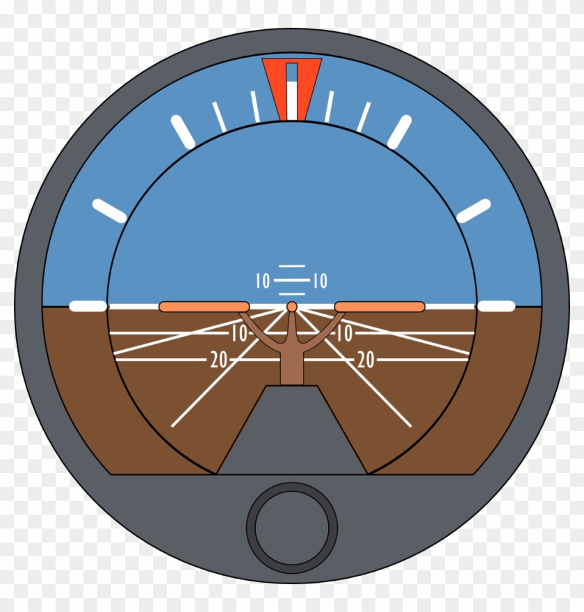 Onlinelabels Clip Art - Attitude Indicator Png #757812